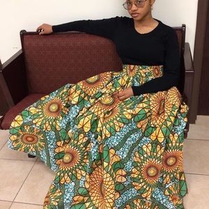 Beautiful African Print Skirt